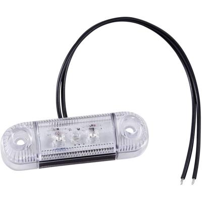 SecoRüt Markeringslicht Markeringslicht Zijkant 12 V, 24 V Rood Helder glas SecoRüt Markeringslicht Markeringslicht Zijkant 12 V, 24 V Rood Helder glas