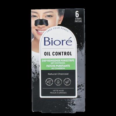 Biore Oil Control Natural Charcoal Poriestrips Biore Oil Control Natural Charcoal Poriestrips
