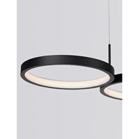 Lyora Moderne hanglampMagnus zwart 84cm - 9248117 - thumbnail