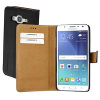 Premium Wallet Case Samsung Galaxy J5 - Smartphonehoesje - Booktype - PU leer - inclusief pashouder - zwart - thumbnail