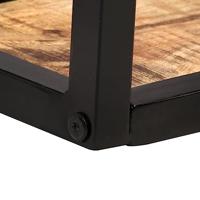 VidaXL Wandschappen 2 st 120 cm ruw mangohout - thumbnail