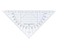 Geodriehoek 16cm flexibel onbreekbaar - thumbnail