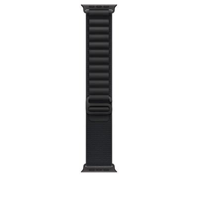 Apple Watch Band - Alpine Loop - 49 mm - Zwart - Large