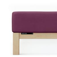 Schlafgut Schlafgut Badstof Hoeslaken S - 90x190 - 100x200 542 Purple Deep - thumbnail