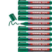 Viltstift edding 300 rond 1.5-3mm groen | 10 stuks - thumbnail
