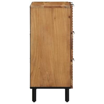 Dressoir 2 pcs Bruin 60 x 33 x 75 cm Massief acaciahout