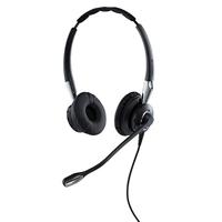 Jabra Biz 2400 II QD On-Ear Stereo Headset met snelkoppeling - Lichtgewicht Ultra Noise Cancelling Kabel-hoofdtelefoon met HD Voice en hoofdkussen voor tafeltelefoons - thumbnail
