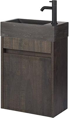 Saqu Nature Collection hardstenen fontein rechts 40x22x10cm