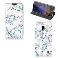 Nokia 2.2 Uniek Smart Cover Blossom White - thumbnail