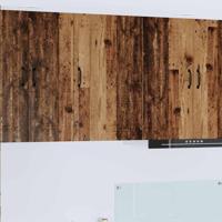 Keukenkast Kalmar Oudhout 50 x 31 x 80 cm Bewerkt hout - thumbnail