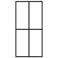 VidaXL Inloopdouchewand 80x195 cm mat gehard glas - thumbnail