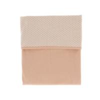 Snoozebaby Organische Wiegdeken Milky Rust - 75x100 cm - thumbnail