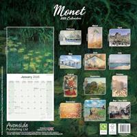 Monet Kalender 2026 - thumbnail