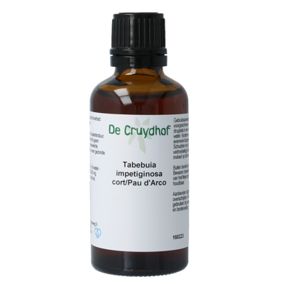 Tabebuia impetiginosa/pau d'arco tinctuur 50 Milliliter Tabebuia impetiginosa/pau d'arco tinctuur 50 Milliliter