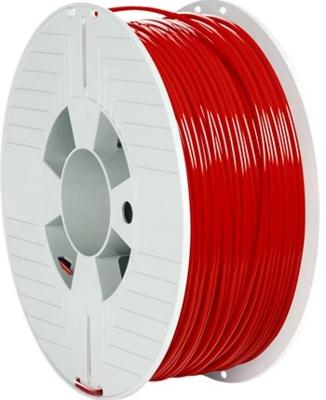 Verbatim 55330 55330 Filament PLA kunststof 2.85 mm 1000 g Rood 1 stuk(s) Verbatim 55330 55330 Filament PLA kunststof 2.85 mm 1000 g Rood 1 stuk(s)