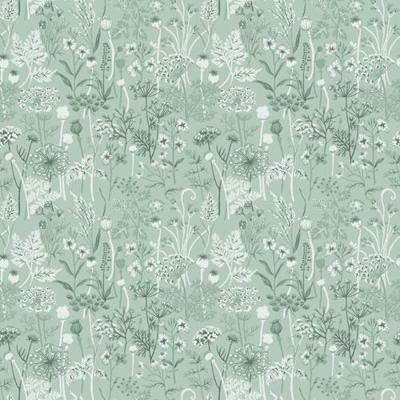 Dutch Wallcoverings Havsblick - Dara Light Green - Groen