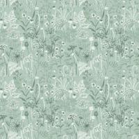 Dutch Wallcoverings Havsblick - Dara Light Green - Groen - thumbnail