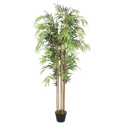 VidaXL Kunstplant bamboe 1605 bladeren 180 cm groen