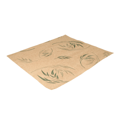 Vetvrij papier 33x38cm hamburgervellen bamboe