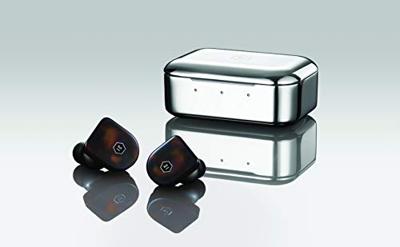 Master & Dynamic MW07TS True Wireless hoofdtelefoon, 3,5 uur batterijduur per lading, edelmetalen oplaadcase, IPX4, tortoise shell