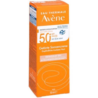 Avène Getinte Zonnecrème SPF50+ 50ml