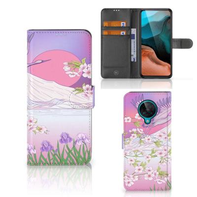 Xiaomi Poco F2 Pro | Telefoonhoesje | Met pasjeshouder | Bird Flying