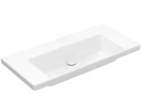 Wastafel Villeroy & Boch Subway 3.0 Met CeramicPlus Geen Kraangat Geen Overloop 100x47x16.5 cm Stone White Villeroy & Boch - thumbnail