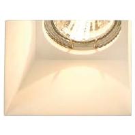 SLV InbouwspotPlastra GU10 13cm wit - 148071