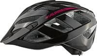 Alpina sports tour helm panoma 2.0 56-59 glans zwart/roze - thumbnail