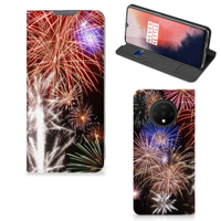OnePlus 7T Hippe Standcase Vuurwerk - thumbnail