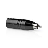 Nedis COTP15931BK Xlr Adapter Xlr 3-pin Male - Rca Male 1 Piece Metal - thumbnail