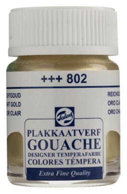 Talens Gouache Extra Fine Quality Fles 16 ml - Lichtgoud 802