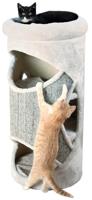 Trixie 43376 Cat Tower Gracia, 85 cm, lichtgrijs/grijs-gemêleerd, 1 stuk (1 stuk) - thumbnail