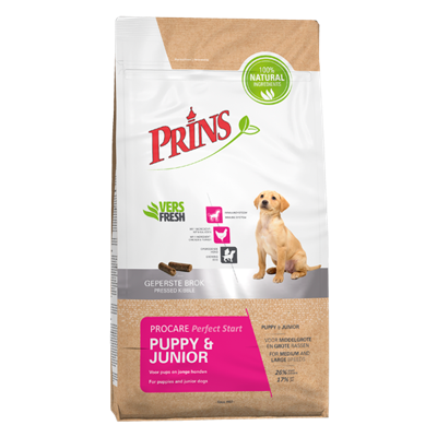 Prins hondenvoer ProCare Puppy & Junior Perfect Start 3 kg Prins hondenvoer ProCare Puppy & Junior Perfect Start 3 kg