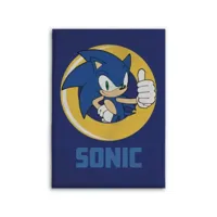 Sonic Fleece deken , 100x140cm - thumbnail