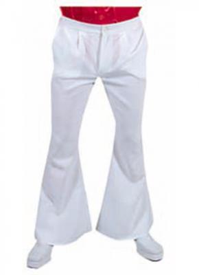 Hippie broek wit man