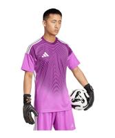 adidas Tiro 25 Competition Keepersshirt Korte Mouwen Paars Wit - thumbnail