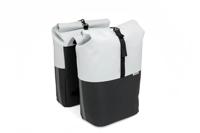 Burgers - New Looxs Tas new looxs nyborg double mik | lichtgrijs/zwart | 34l - thumbnail
