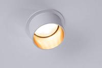 Paulmann 93381 Gil LED-inbouwlamp LED LED vast ingebouwd 19.5 W Wit (mat), Goud - thumbnail