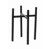 Mica Decorations Pothouder ascot h25cm zwart - thumbnail