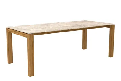 Passion Grills | Buitenkeuken Onderdeel | Flying Tuintafel | 220 x 100 cm | Alabastro Cream Passion Grills | Buitenkeuken Onderdeel | Flying Tuintafel | 220 x 100 cm | Alabastro Cream