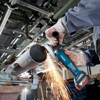 Bosch Professional GWS 18V-10 P 06019J4101 Haakse accuslijper 125 mm Incl. 2 accus, Incl. lader, Incl. koffer 18 V 5 Ah - thumbnail