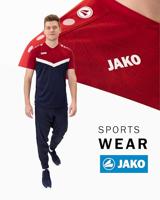 JAKO 6324 Polo Iconic - Marine/Chillrood - 4XL - thumbnail