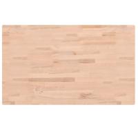 Badkamer wandschap staal en massief beukenhout - thumbnail