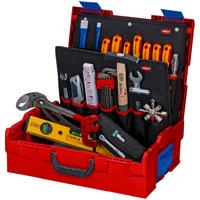 Knipex L-BOXX 00 21 19 LB S Sanitair Gereedschapskoffer (gevuld) 52-delig (l x b x h) 357 x 442 x 151 mm - thumbnail