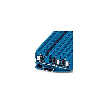 Phoenix Contact 3035331 Doorgangsserieklem 12.2 mm Spanveer Blauw 25 stuk(s)