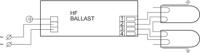 HF-B 158/258 TLD/EII  - Electronic ballast 2x58W HF-B 158/258 TLD/EII - thumbnail