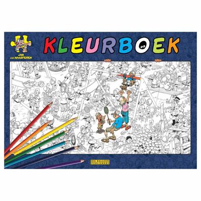 Jan van Haasteren kleurboek (Paperback)