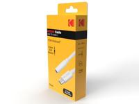 USB-kabel Kodak Wit Multicolour 10 cm - thumbnail