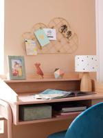 Messing prikbord Wolk messing - thumbnail